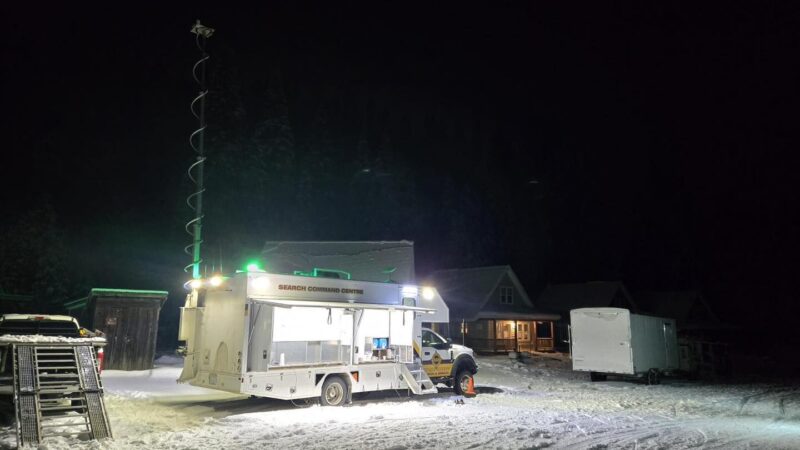 PG Search and Rescue track down lost snowmobiler