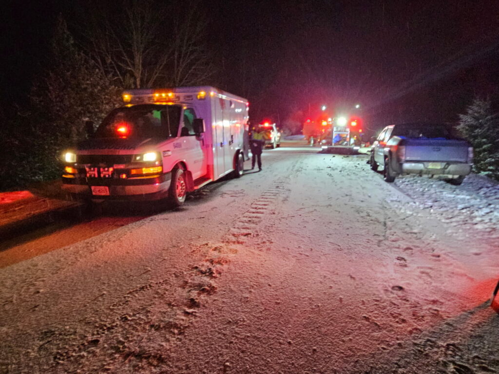 Serious car crash near Kersley closes Highway 97