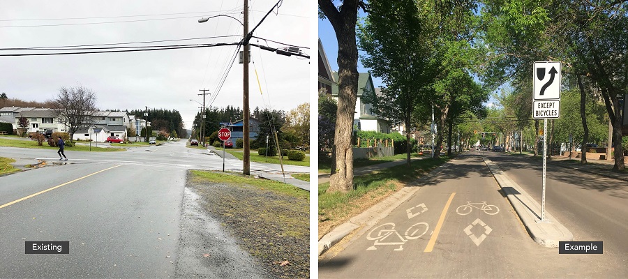 Bike lanes needed along Byng Road to promote safety for pedestrians and cyclists, Port Hardy resident 