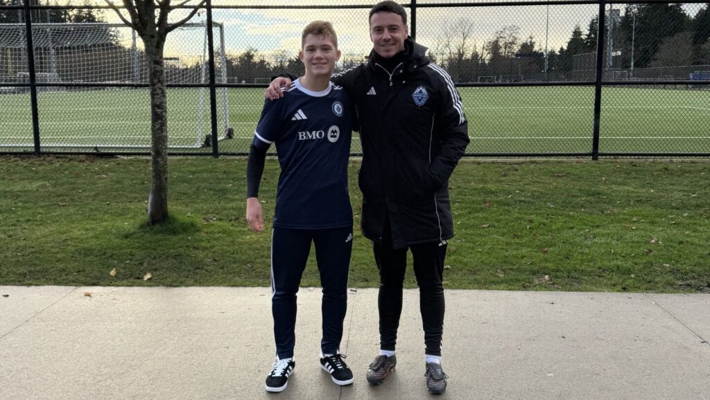 A Quesnel Soccer phenom starting to make a name in the Whitecaps Academy