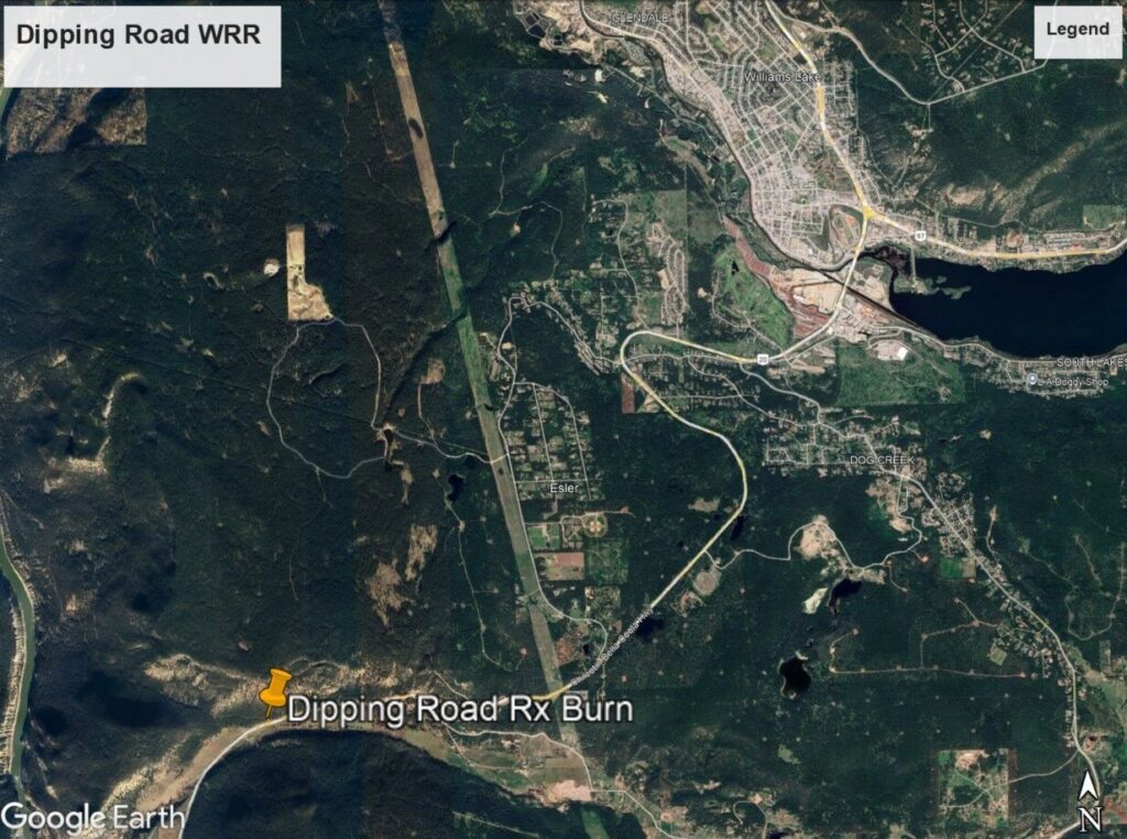 Prescribed burn planned west of Williams Lake