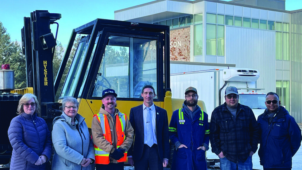 COTR gifted new forklift