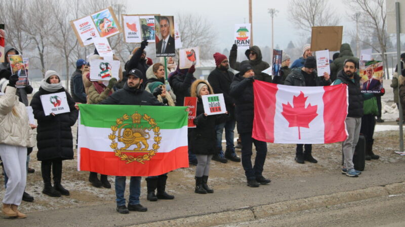 “Sympathy and empathy, that’s what we need” Prince George Iranian Community rallies