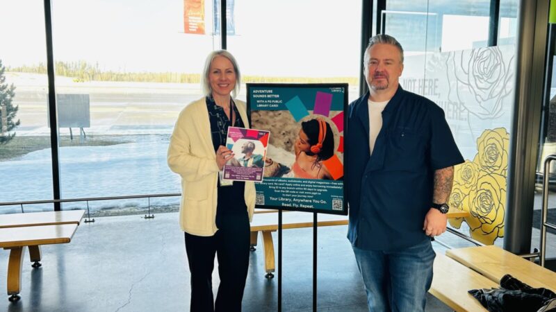 PGPL, YXS launch new partnership to bring Library’s digital collection to travellers