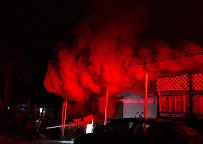 Quesnel Fire Department responds to house fire in South Quesnel