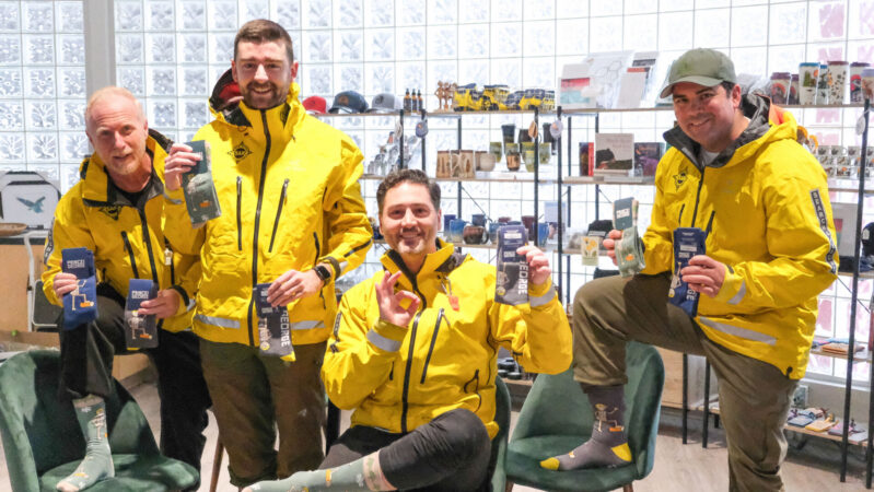 Mr. PG Socks to support Search and Rescue through February