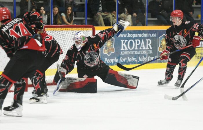 Spruce Kings out gun pesky Rivermen in Friday thriller