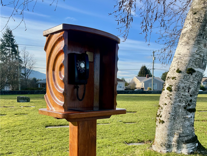 New ‘windphone’ at Nanaimo cemetery invites visitors to share words never said