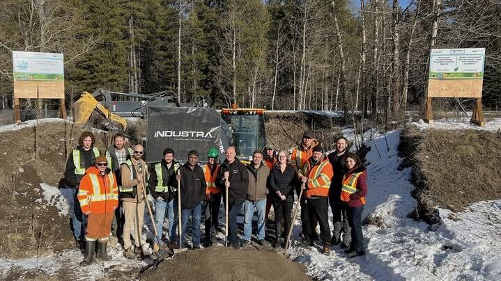 Sparwood breaks ground on wastewater treatment plant
