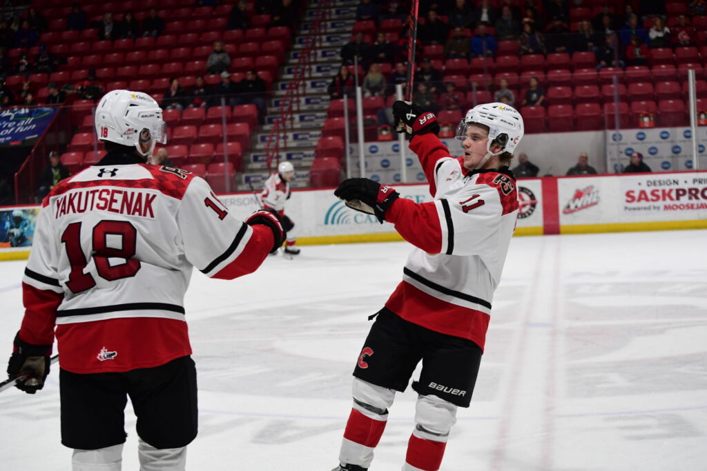 Cougars score a pair on the powerplay en route to win in Moose Jaw