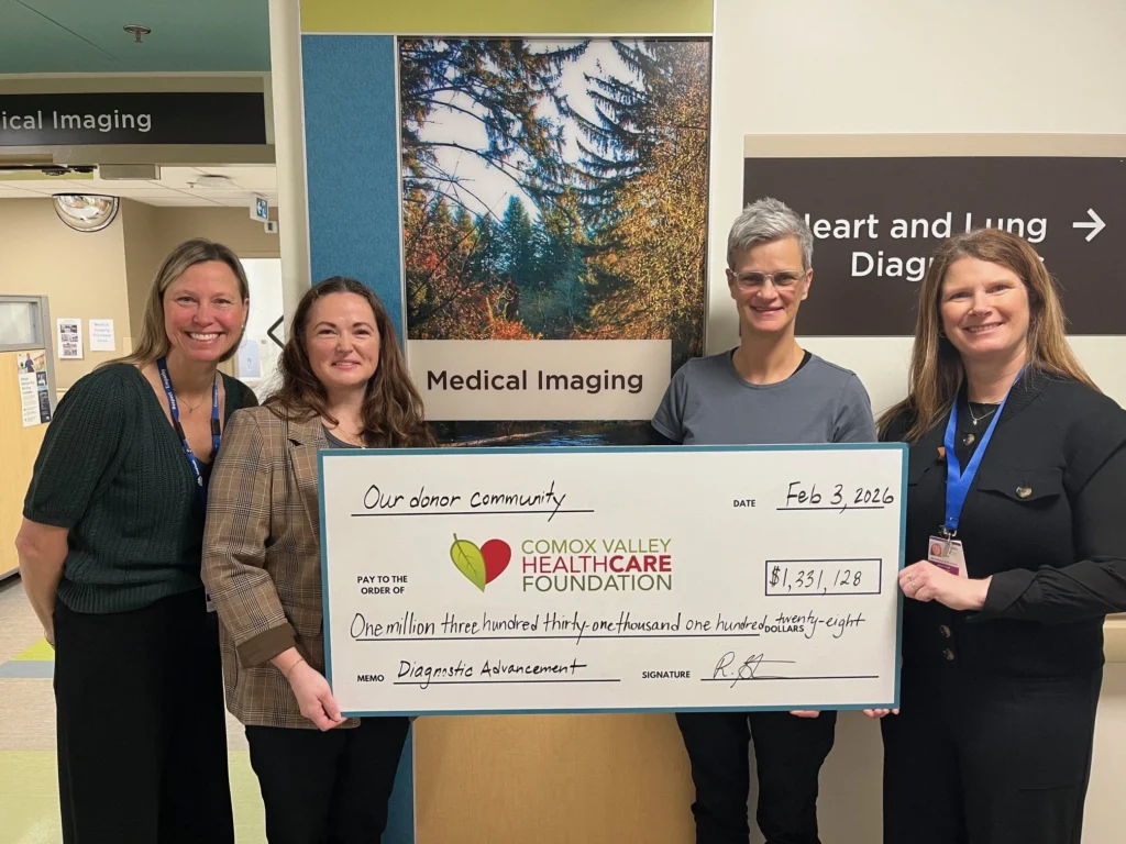 $1.3 million raised to enhance diagnostic imaging services at Comox Valley Hospital