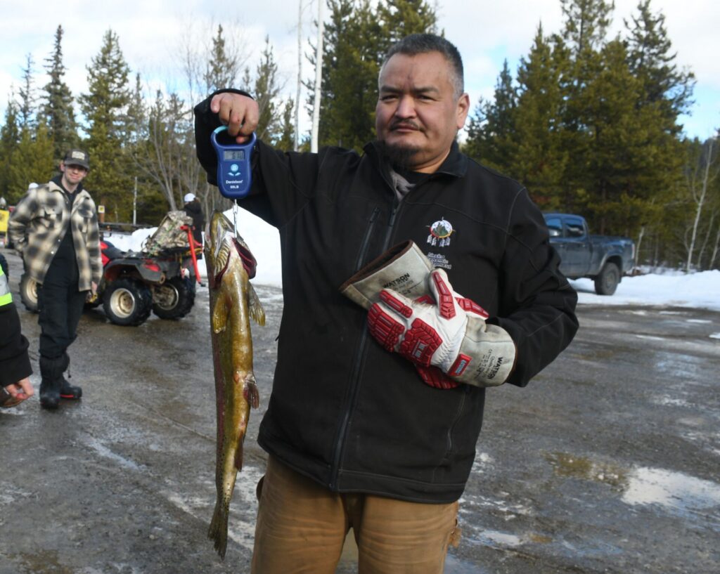 Tenth of a pound the difference maker in Valentine’s ice fishing derby win