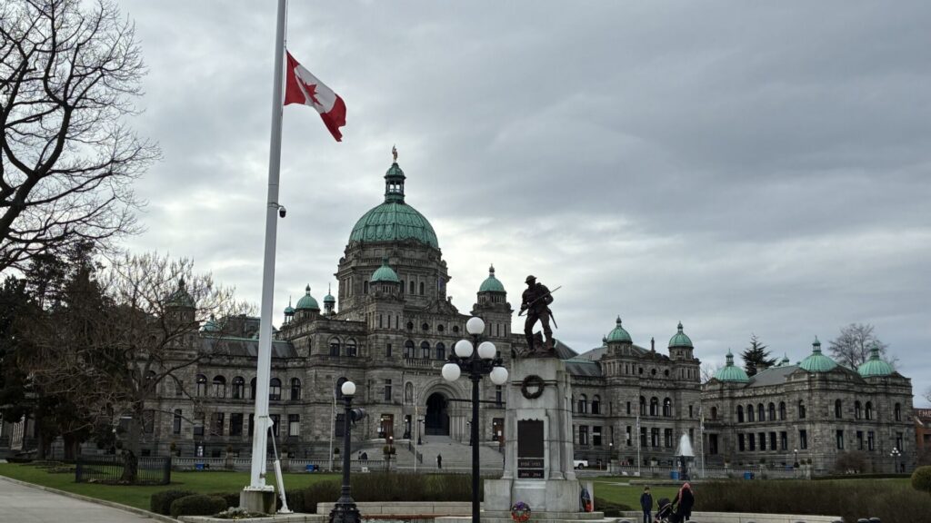 B.C. leaders pause politics to honour victims of Tumbler Ridge shooting