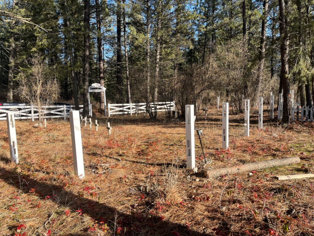 Volunteers revitalize historic Cascade cemetery