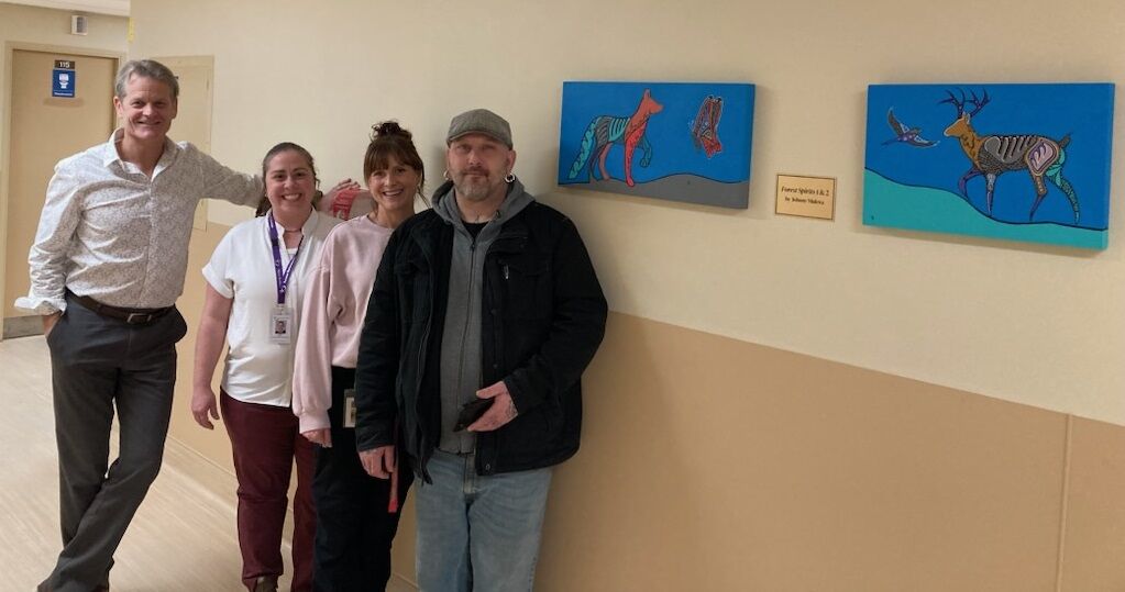 Kootenay Lake Hospital oncology department welcomes new indigenous artwork