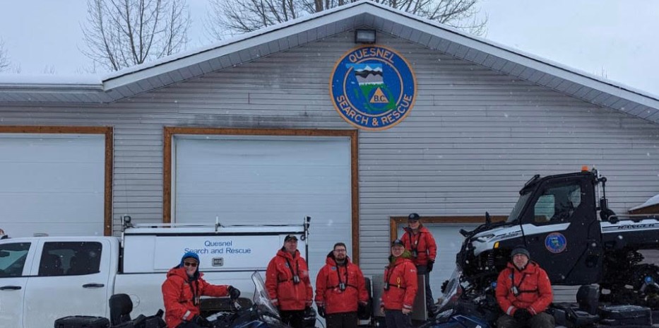 Quesnel Search and Rescue helps injured snowmobiler