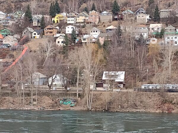 Person rescued after falling down bank in Trail