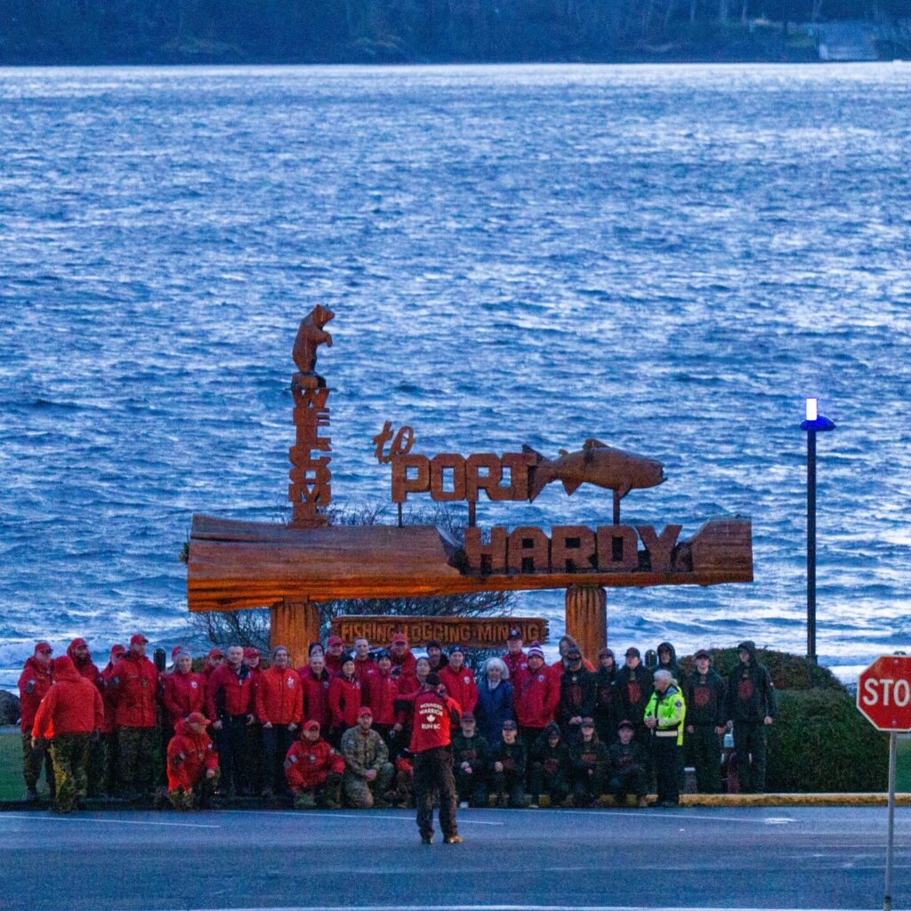 Wounded Warriors B.C. Run trekking through North Island, Campbell River this week