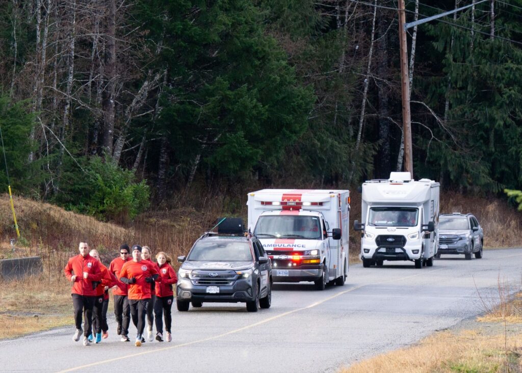 Wounded Warriors 2026 B.C. run to arrive in Comox Valley Wednesday evening