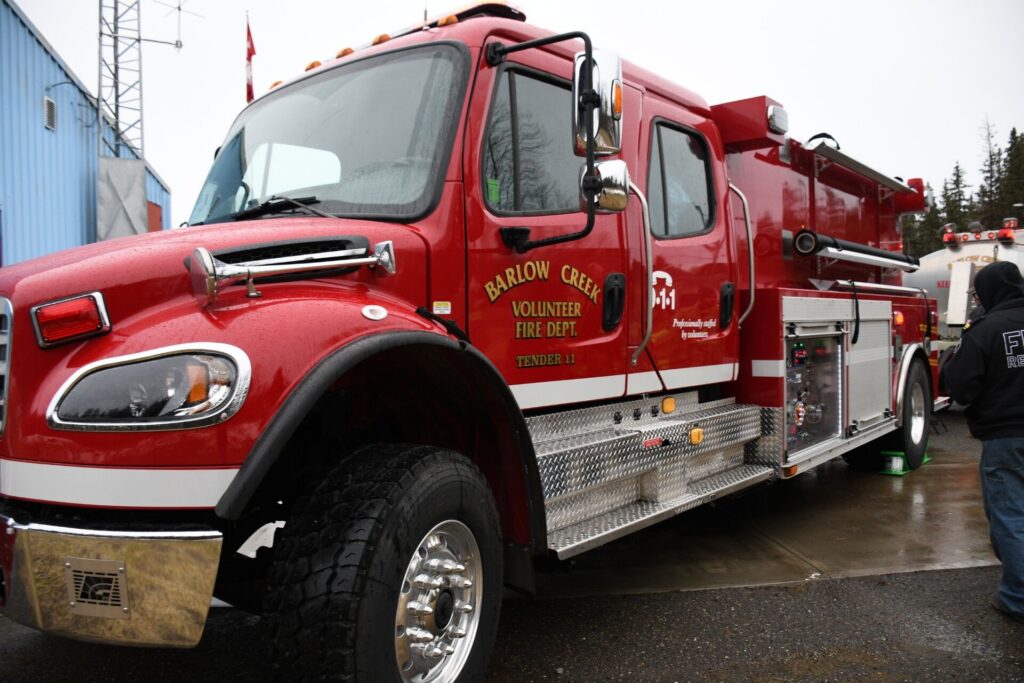 Barlow Creek Fire Department gets new truck