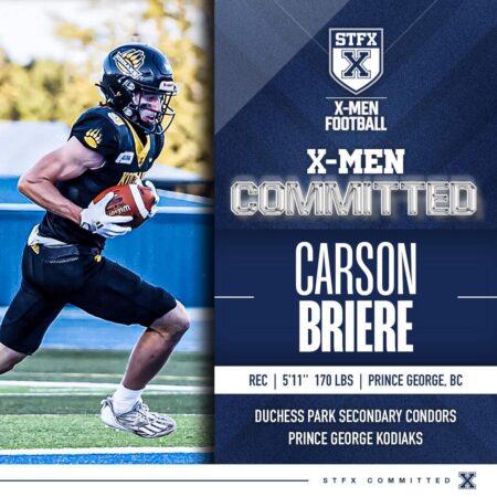 PG Kodiaks wide receiver signs with St. Francis Xavier University