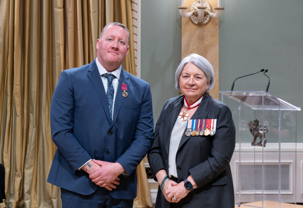 Trail man presented with Medal of Bravery