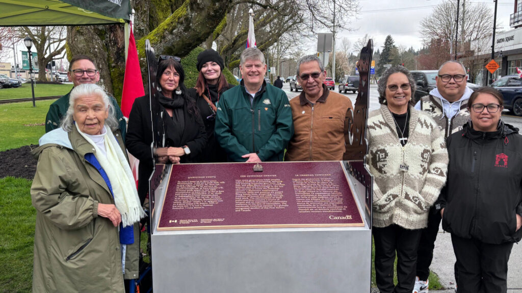 Cowichan Tribes and federal government honour Coast Salish knitters with national recognition