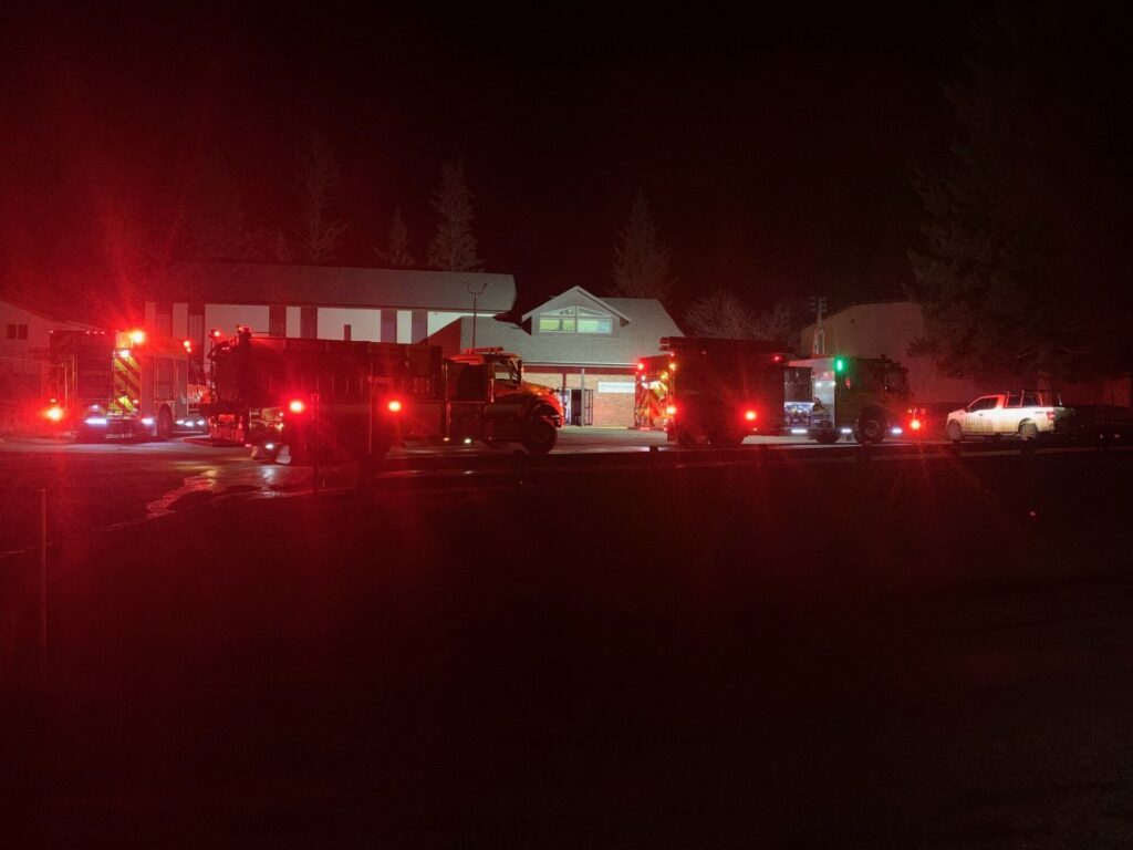 Hillside Community Church in the South Cariboo sustained smoke & water damaged