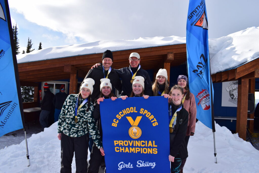 Correlieu Girls finish first on the slopes