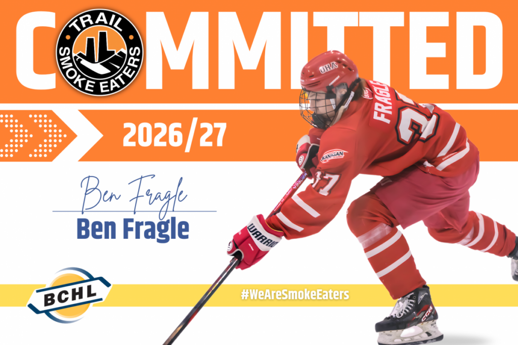 Trail’s Fragle hopes to rock the BCHL next season