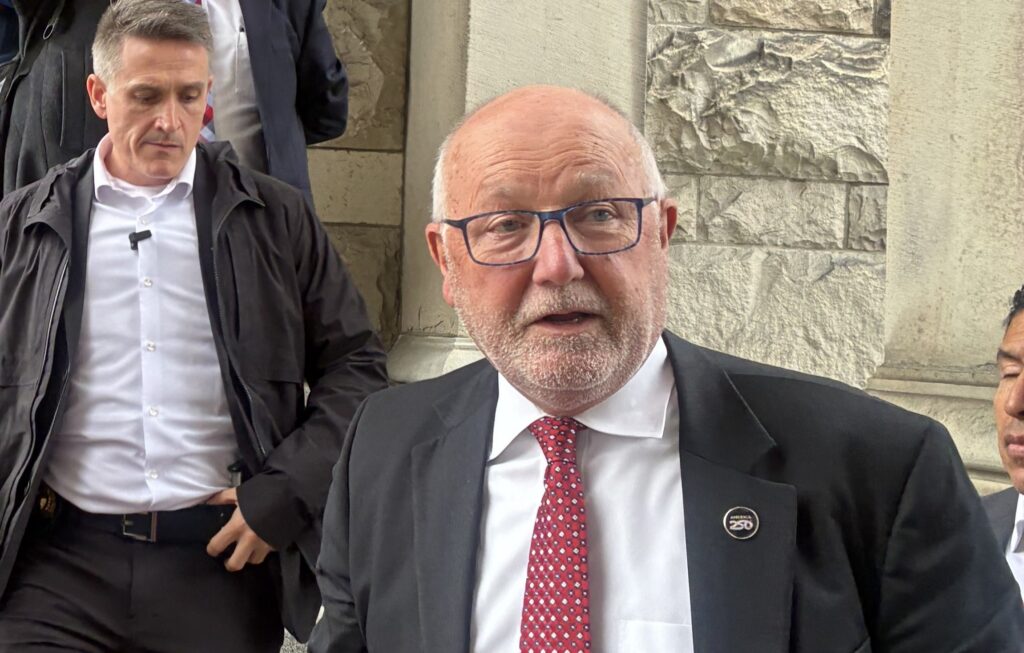 U.S. ambassador holds “productive” meeting with Eby on trade