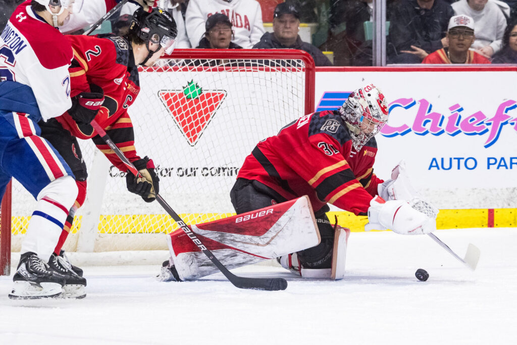 Ravensbergen excellent as Cougars hold off Spokane in game two