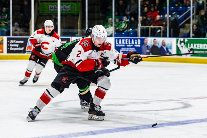 Cougars close out road trip with tight loss in Prince Albert