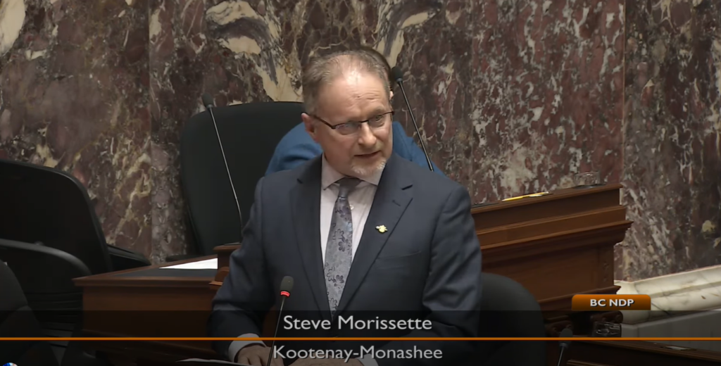 MLA Steve Morissette asks for better behaviour in legislature