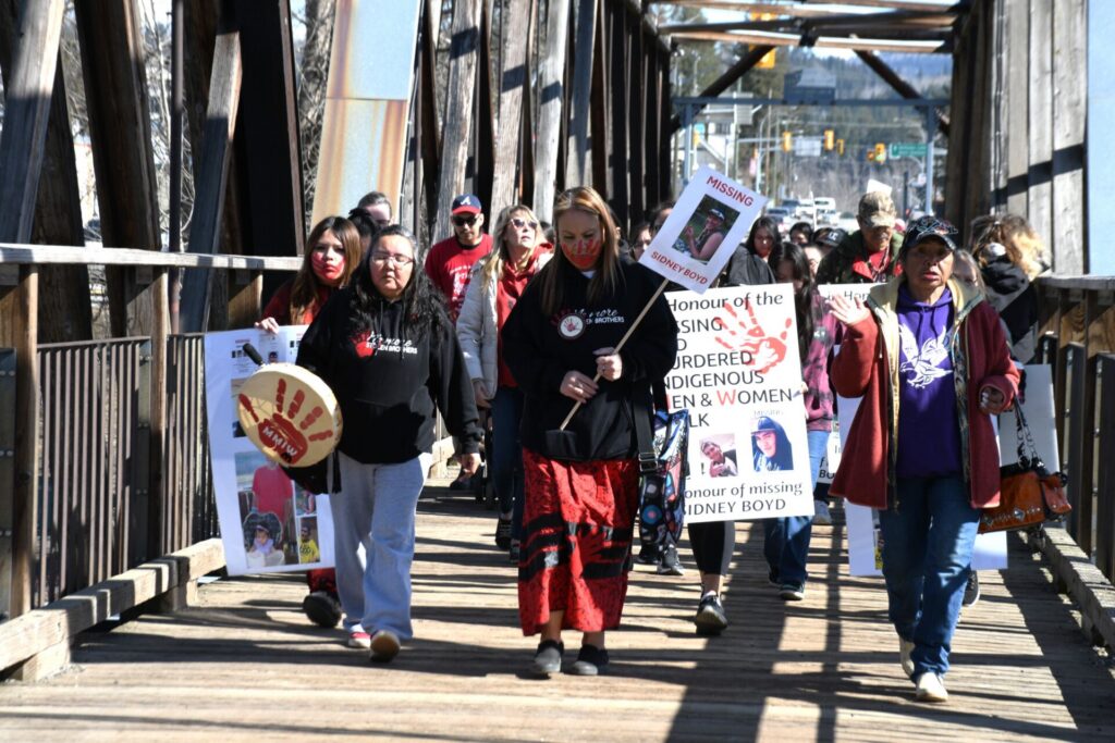 Fifth annual walk brings awarness to still missing Indigenous Quesnel Man
