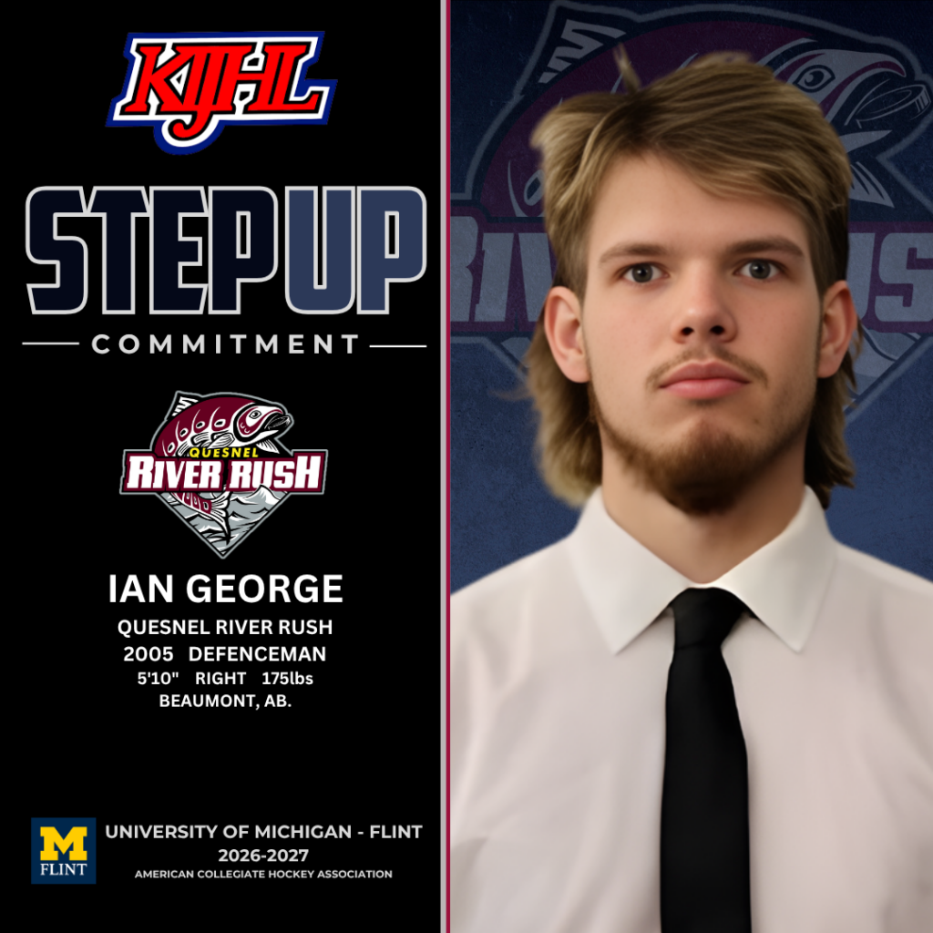 Quesnel’s “two-way” defenseman heads to college